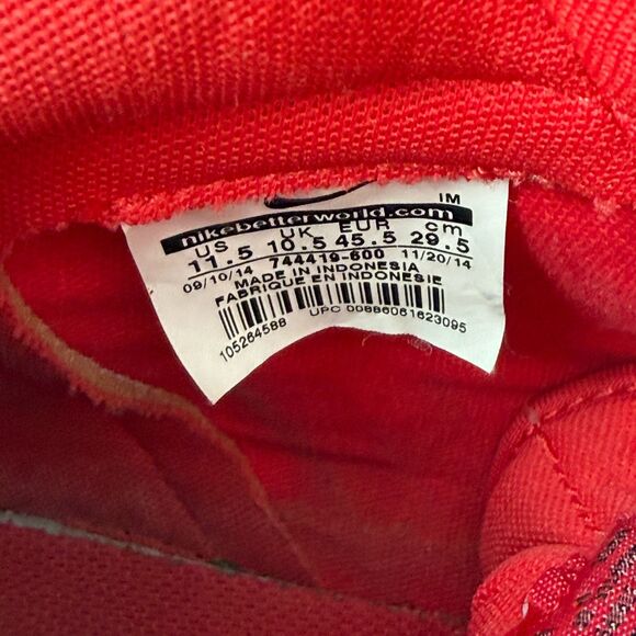 Nike SB Blazer Mid Metric QS University Red 744419 600 Mens Size 11.5 main image 4